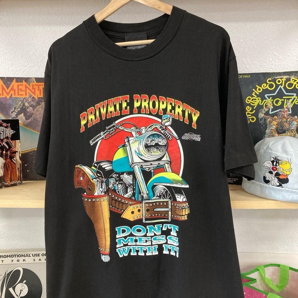 Vintage 90’s American Chopper Private Property Tshirt